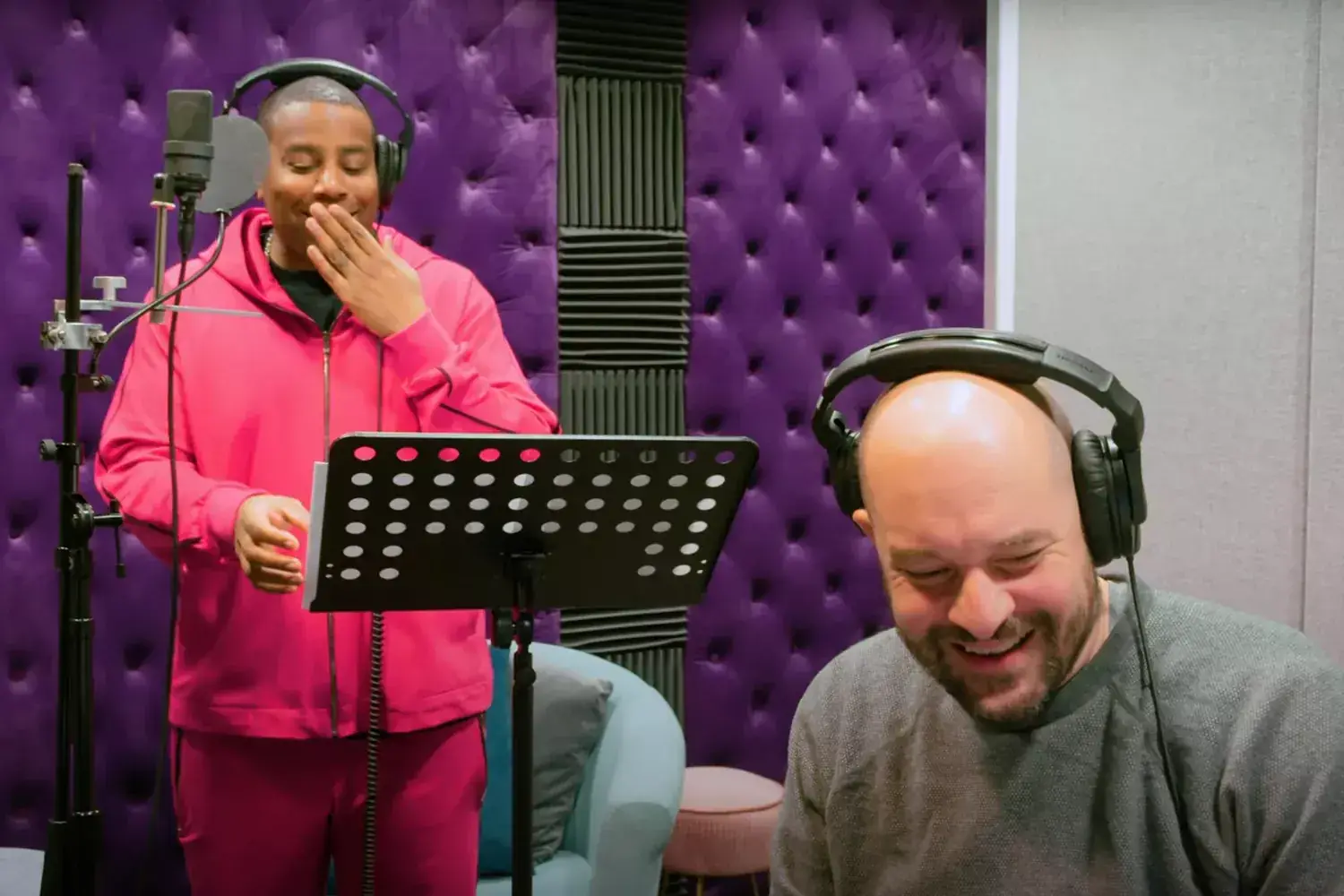 Watch SNL's Kenan Thompson and Marcello Hernández perform rap written by Colin Jost — plus behind-the-scenes footage (exclusive) Related images #11