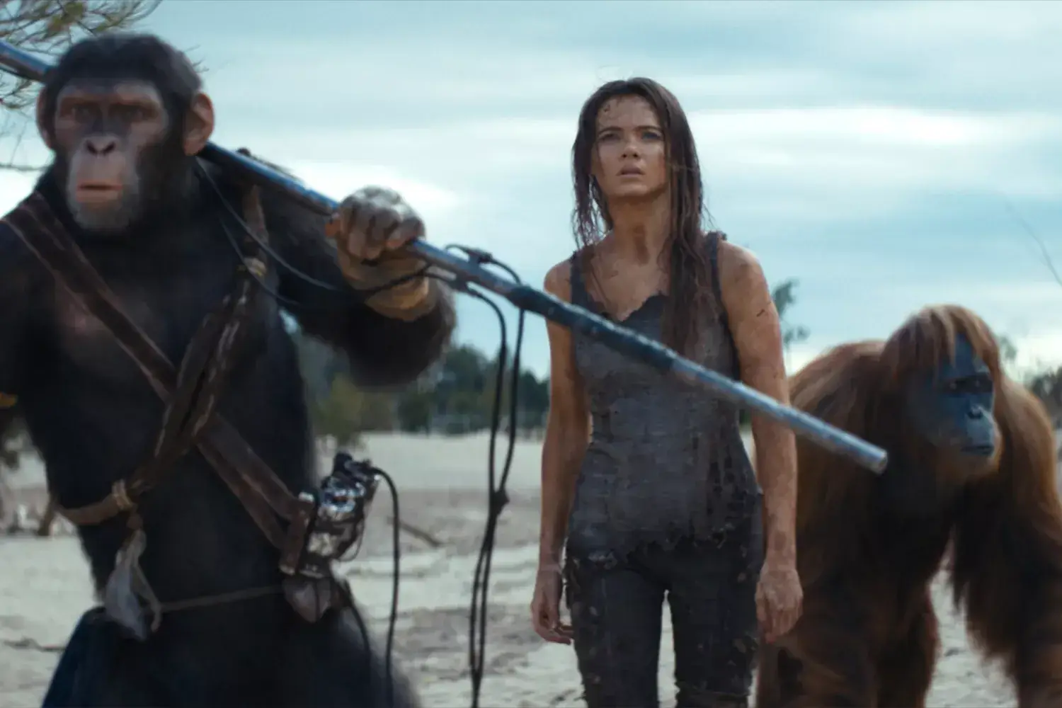 The lavish Kingdom of the Planet of the Apes introduces a new primate protagonist Related images #3